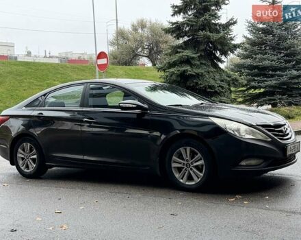 Черный Хендай Соната, объемом двигателя 2 л и пробегом 200 тыс. км за 5999 $, фото 3 на Automoto.ua