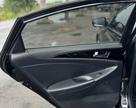 Черный Хендай Соната, объемом двигателя 2 л и пробегом 118 тыс. км за 9500 $, фото 17 на Automoto.ua