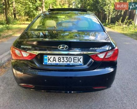 Черный Хендай Соната, объемом двигателя 2.36 л и пробегом 118 тыс. км за 9600 $, фото 24 на Automoto.ua