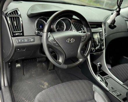 Черный Хендай Соната, объемом двигателя 2 л и пробегом 118 тыс. км за 9500 $, фото 15 на Automoto.ua