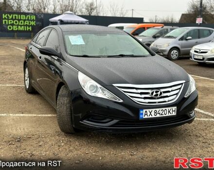 Чорний Хендай Соната, об'ємом двигуна 2.4 л та пробігом 144 тис. км за 7600 $, фото 1 на Automoto.ua