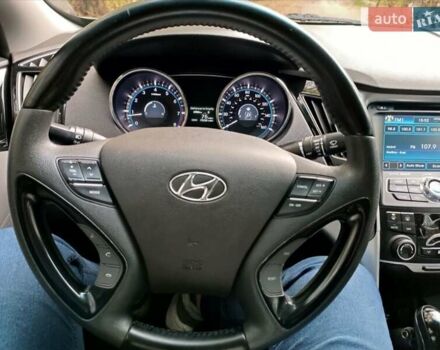 Чорний Хендай Соната, об'ємом двигуна 2.36 л та пробігом 165 тис. км за 9900 $, фото 10 на Automoto.ua