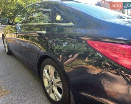 Черный Хендай Соната, объемом двигателя 2.36 л и пробегом 118 тыс. км за 9600 $, фото 28 на Automoto.ua