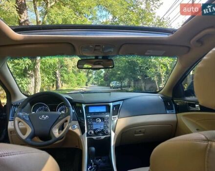 Черный Хендай Соната, объемом двигателя 2.36 л и пробегом 118 тыс. км за 9600 $, фото 127 на Automoto.ua