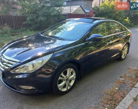 Черный Хендай Соната, объемом двигателя 2.36 л и пробегом 118 тыс. км за 9600 $, фото 18 на Automoto.ua