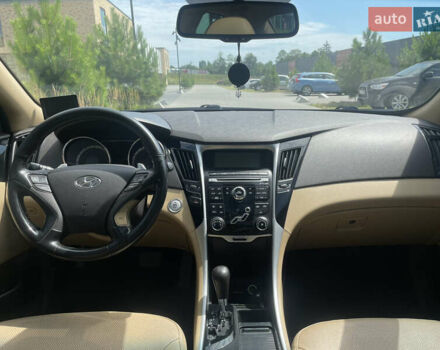 Черный Хендай Соната, объемом двигателя 2.36 л и пробегом 212 тыс. км за 9700 $, фото 12 на Automoto.ua