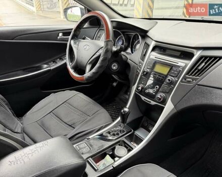 Черный Хендай Соната, объемом двигателя 2 л и пробегом 200 тыс. км за 5999 $, фото 40 на Automoto.ua