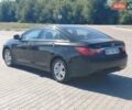Черный Хендай Соната, объемом двигателя 2 л и пробегом 180 тыс. км за 7500 $, фото 7 на Automoto.ua