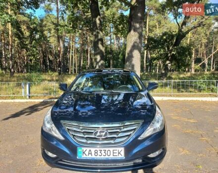 Черный Хендай Соната, объемом двигателя 2.36 л и пробегом 118 тыс. км за 9600 $, фото 1 на Automoto.ua