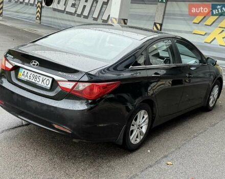 Черный Хендай Соната, объемом двигателя 2 л и пробегом 200 тыс. км за 5999 $, фото 2 на Automoto.ua