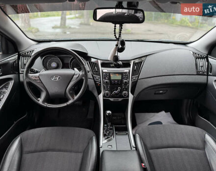 Черный Хендай Соната, объемом двигателя 2 л и пробегом 118 тыс. км за 9500 $, фото 18 на Automoto.ua