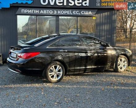 Чорний Хендай Соната, об'ємом двигуна 2.36 л та пробігом 260 тис. км за 8700 $, фото 8 на Automoto.ua
