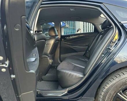 Черный Хендай Соната, объемом двигателя 2 л и пробегом 216 тыс. км за 8750 $, фото 17 на Automoto.ua