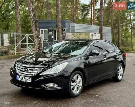 Черный Хендай Соната, объемом двигателя 2 л и пробегом 118 тыс. км за 10500 $, фото 12 на Automoto.ua
