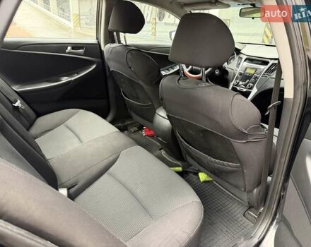 Черный Хендай Соната, объемом двигателя 2 л и пробегом 200 тыс. км за 5999 $, фото 38 на Automoto.ua