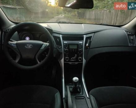 Черный Хендай Соната, объемом двигателя 2 л и пробегом 176 тыс. км за 8700 $, фото 1 на Automoto.ua