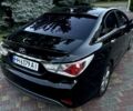 Черный Хендай Соната, объемом двигателя 2 л и пробегом 215 тыс. км за 9500 $, фото 8 на Automoto.ua