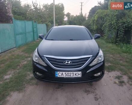 Черный Хендай Соната, объемом двигателя 2 л и пробегом 176 тыс. км за 8700 $, фото 7 на Automoto.ua