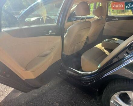 Черный Хендай Соната, объемом двигателя 2.36 л и пробегом 118 тыс. км за 9600 $, фото 51 на Automoto.ua