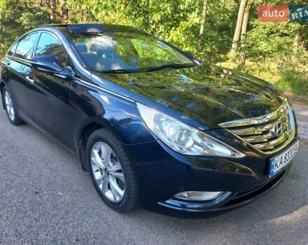 Черный Хендай Соната, объемом двигателя 2.36 л и пробегом 118 тыс. км за 9600 $, фото 15 на Automoto.ua