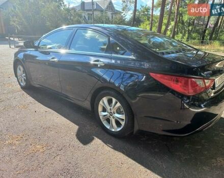 Черный Хендай Соната, объемом двигателя 2.36 л и пробегом 118 тыс. км за 9600 $, фото 31 на Automoto.ua