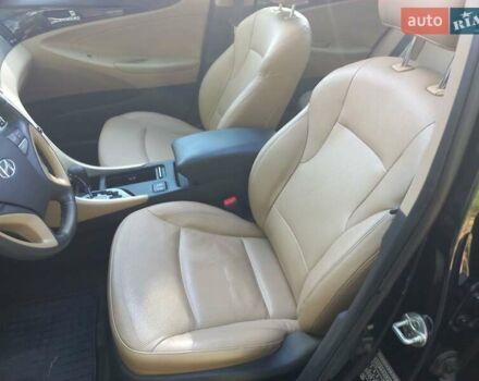 Черный Хендай Соната, объемом двигателя 2.36 л и пробегом 118 тыс. км за 9600 $, фото 121 на Automoto.ua