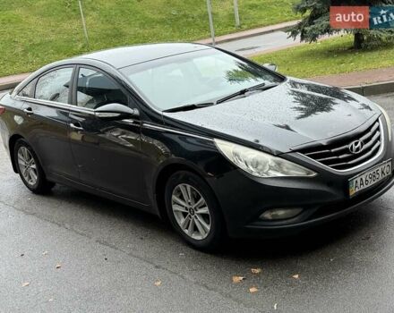 Черный Хендай Соната, объемом двигателя 2 л и пробегом 200 тыс. км за 5999 $, фото 9 на Automoto.ua