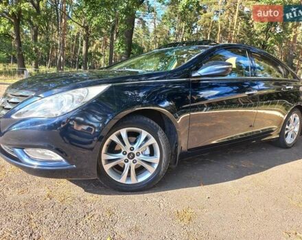Черный Хендай Соната, объемом двигателя 2.36 л и пробегом 118 тыс. км за 9600 $, фото 104 на Automoto.ua