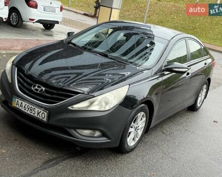 Черный Хендай Соната, объемом двигателя 2 л и пробегом 200 тыс. км за 5999 $, фото 13 на Automoto.ua