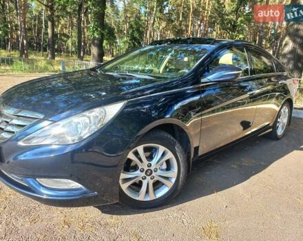 Черный Хендай Соната, объемом двигателя 2.36 л и пробегом 118 тыс. км за 9600 $, фото 102 на Automoto.ua