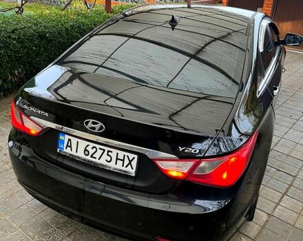 Чорний Хендай Соната, об'ємом двигуна 2 л та пробігом 215 тис. км за 9199 $, фото 3 на Automoto.ua