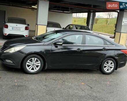 Черный Хендай Соната, объемом двигателя 2 л и пробегом 200 тыс. км за 5999 $, фото 19 на Automoto.ua