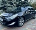 Черный Хендай Соната, объемом двигателя 2 л и пробегом 215 тыс. км за 9500 $, фото 1 на Automoto.ua