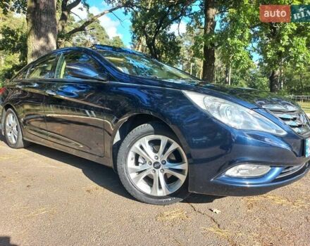 Черный Хендай Соната, объемом двигателя 2.36 л и пробегом 118 тыс. км за 9600 $, фото 119 на Automoto.ua