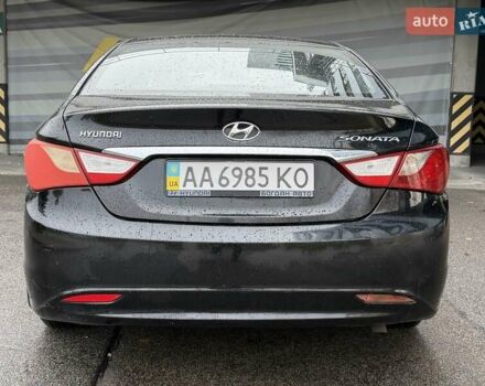 Черный Хендай Соната, объемом двигателя 2 л и пробегом 200 тыс. км за 5999 $, фото 28 на Automoto.ua