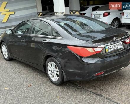 Черный Хендай Соната, объемом двигателя 2 л и пробегом 200 тыс. км за 5999 $, фото 16 на Automoto.ua