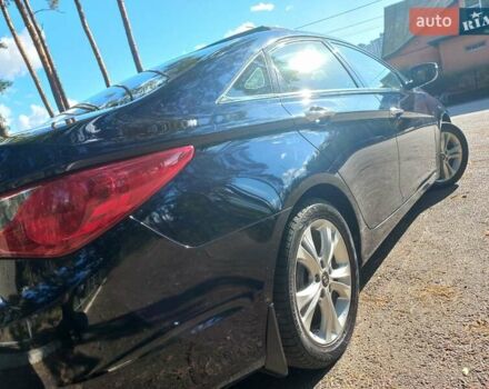 Черный Хендай Соната, объемом двигателя 2.36 л и пробегом 118 тыс. км за 9600 $, фото 111 на Automoto.ua