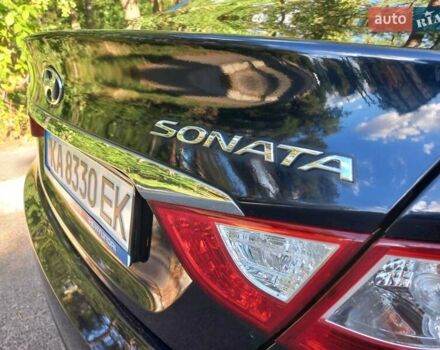 Черный Хендай Соната, объемом двигателя 2.36 л и пробегом 118 тыс. км за 9600 $, фото 26 на Automoto.ua
