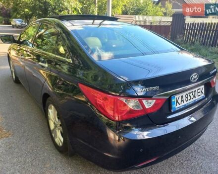 Черный Хендай Соната, объемом двигателя 2.36 л и пробегом 118 тыс. км за 9600 $, фото 23 на Automoto.ua