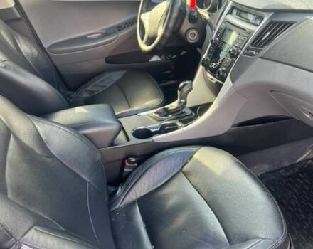 Черный Хендай Соната, объемом двигателя 2.4 л и пробегом 175 тыс. км за 7300 $, фото 3 на Automoto.ua