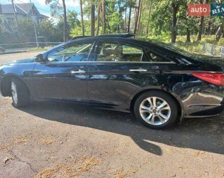 Черный Хендай Соната, объемом двигателя 2.36 л и пробегом 118 тыс. км за 9600 $, фото 105 на Automoto.ua