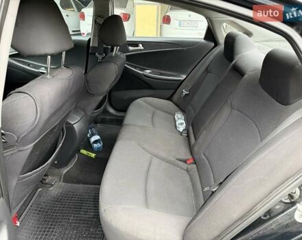 Черный Хендай Соната, объемом двигателя 2 л и пробегом 200 тыс. км за 5999 $, фото 36 на Automoto.ua