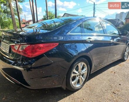 Черный Хендай Соната, объемом двигателя 2.36 л и пробегом 118 тыс. км за 9600 $, фото 39 на Automoto.ua