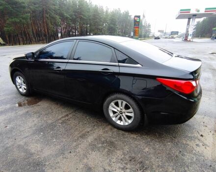 Черный Хендай Соната, объемом двигателя 2 л и пробегом 292 тыс. км за 7000 $, фото 5 на Automoto.ua