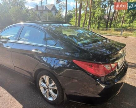 Черный Хендай Соната, объемом двигателя 2.36 л и пробегом 118 тыс. км за 9600 $, фото 103 на Automoto.ua
