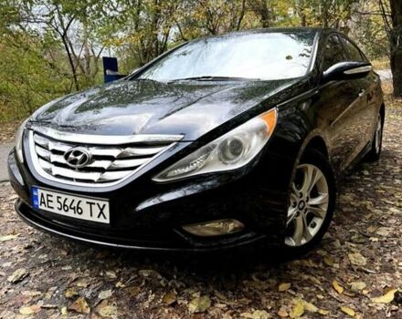 Чорний Хендай Соната, об'ємом двигуна 2.36 л та пробігом 165 тис. км за 9900 $, фото 4 на Automoto.ua