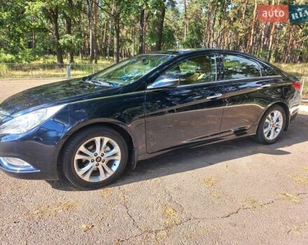 Черный Хендай Соната, объемом двигателя 2.36 л и пробегом 118 тыс. км за 9600 $, фото 57 на Automoto.ua