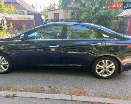 Черный Хендай Соната, объемом двигателя 2.36 л и пробегом 118 тыс. км за 9600 $, фото 4 на Automoto.ua