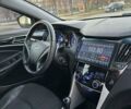 Черный Хендай Соната, объемом двигателя 2 л и пробегом 216 тыс. км за 8750 $, фото 6 на Automoto.ua