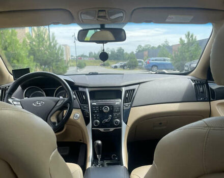 Черный Хендай Соната, объемом двигателя 2.36 л и пробегом 212 тыс. км за 9700 $, фото 11 на Automoto.ua